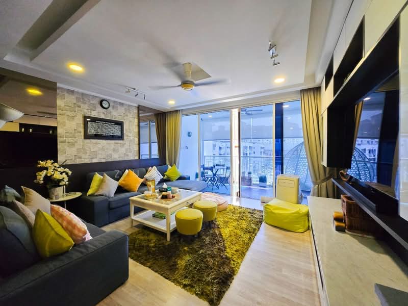 Kondominium untuk Dijual di Mutiara Upper East - Zul Syafiq - Living Room - PropertyGuru.com.my