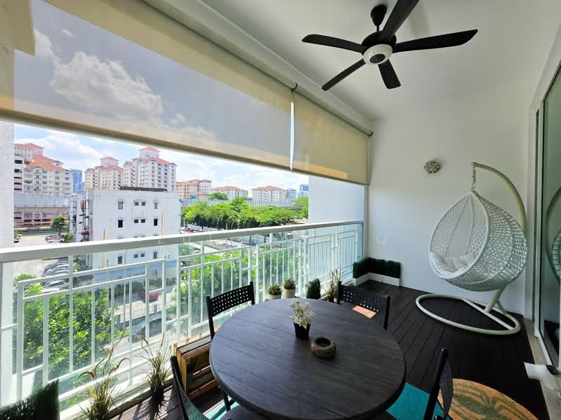 Kondominium untuk Dijual di Mutiara Upper East - Zul Syafiq - Balcony - PropertyGuru.com.my