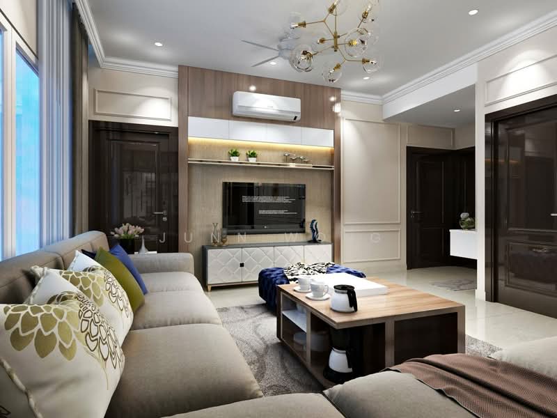 Service Residence for Rent at Dorchester - Junn Wong - Living Room - PropertyGuru.com.my