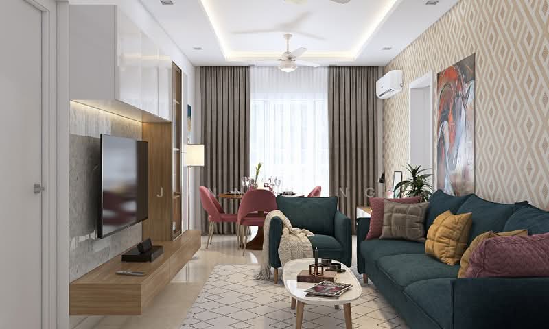 Service Residence for Rent at Dorchester - Junn Wong - Living Room - PropertyGuru.com.my