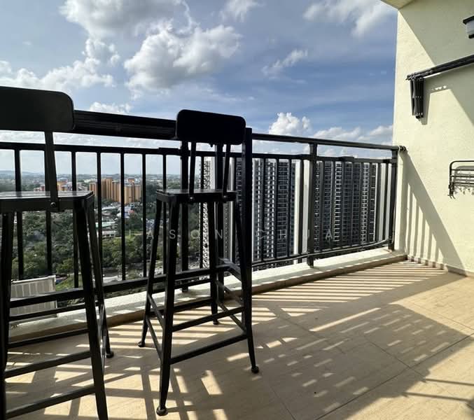 Service Residence for Rent at Country Garden Central Park - Jason Chua - Balcony - PropertyGuru.com.my