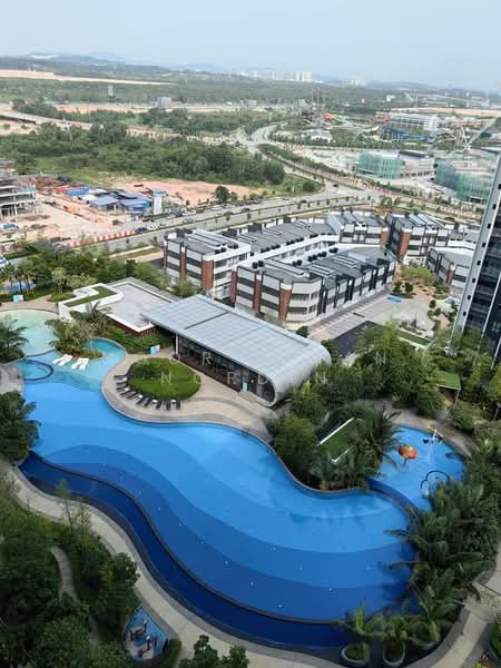 Service Residence for Sale at Maya Bay Residences @ Gamuda Cove - Noor Zihan Nordin - Pool - PropertyGuru.com.my