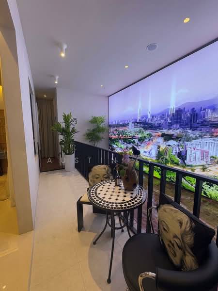 Service Residence for Sale at Arte Star - Austin Lim - Balcony - PropertyGuru.com.my