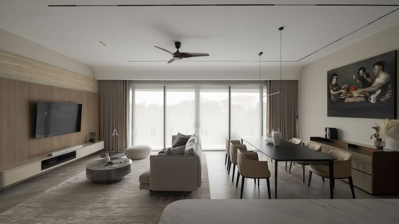 Servis Apartment untuk Dijual di Hampton Height Damansara - Austin Lim - Living Room - PropertyGuru.com.my