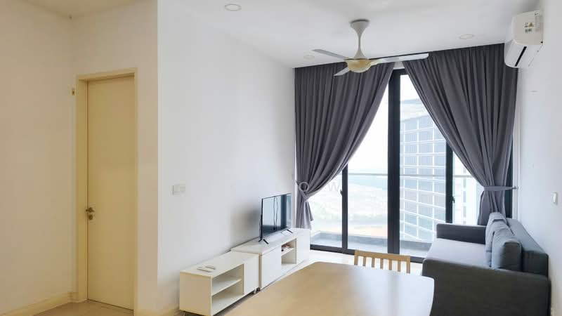 Service Residence for Rent at D'Pristine - KK Low - Living Room - PropertyGuru.com.my
