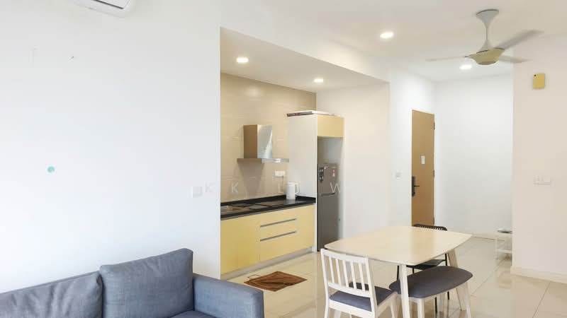 Service Residence for Rent at D'Pristine - KK Low - Living Room - PropertyGuru.com.my