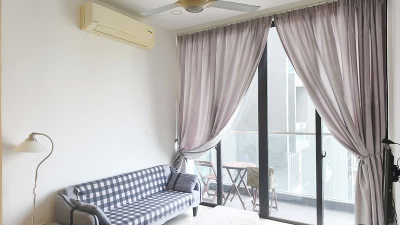 Service Residence for Rent at D'Pristine - KK Low - Living Room - PropertyGuru.com.my