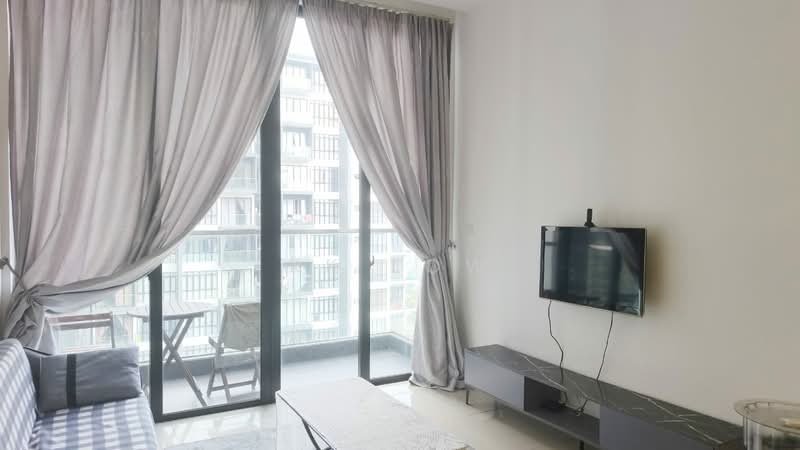 Service Residence for Rent at D'Pristine - KK Low - Living Room - PropertyGuru.com.my
