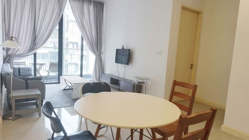 Service Residence for Rent at D'Pristine - KK Low - Living Room - PropertyGuru.com.my