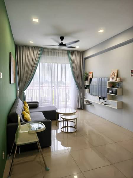 Kondominium untuk Disewa di The Cove Hillside Residence - Lee Muzi - Living Room - PropertyGuru.com.my