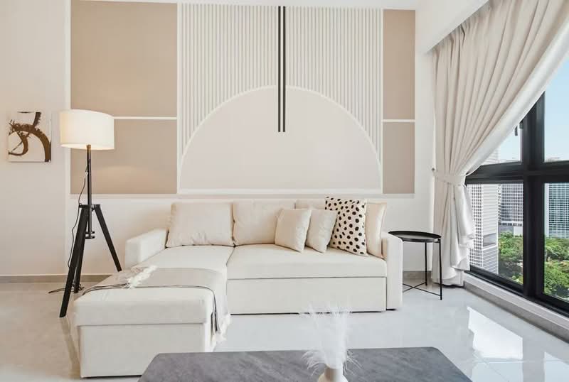 Servis Apartment untuk Disewa di Agile Bukit Bintang - Sonny Tan - Living Room - PropertyGuru.com.my