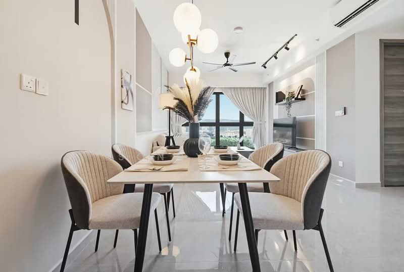 Servis Apartment untuk Disewa di Agile Bukit Bintang - Sonny Tan - Dining Room - PropertyGuru.com.my