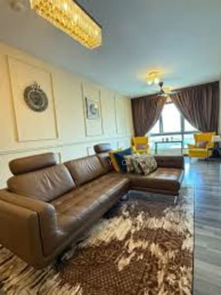 Service Residence for Rent at Sfera Residency - Zhong Ling Yong - Living Room - PropertyGuru.com.my
