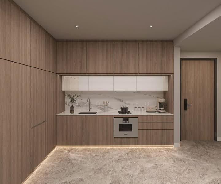 Servis Apartment untuk Dijual di CloutHaus Residences - Jason Teo - Kitchen - PropertyGuru.com.my