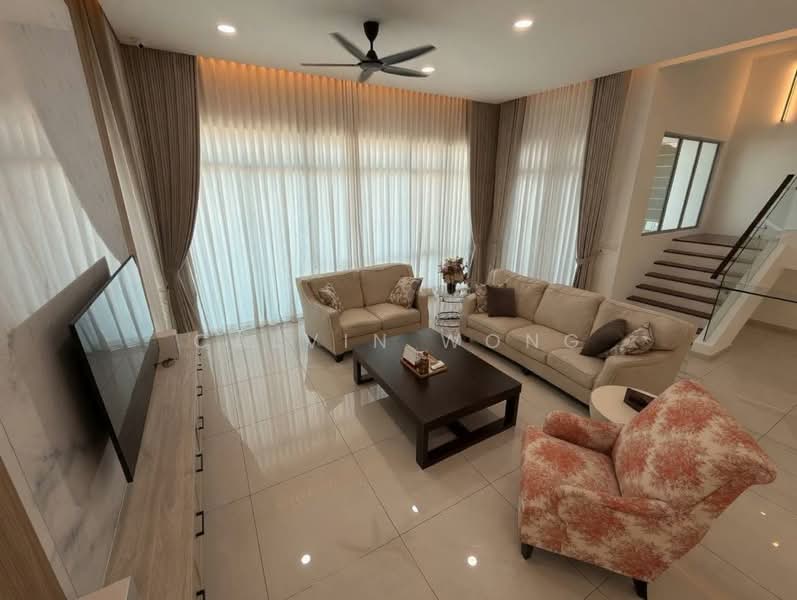 Semi-Detached House for Sale in Horizon Hills (Iskandar Puteri (Nusajaya)) - Calvin Wong - Living Room - PropertyGuru.com.my