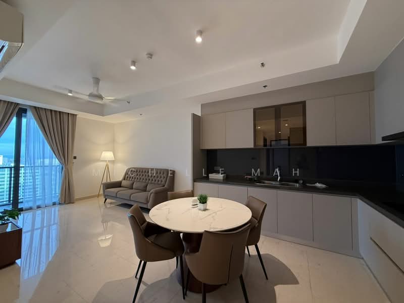 Servis Apartment untuk Dijual di Marriott Residence @ Gurney - Michelle Mah - Living Room - PropertyGuru.com.my