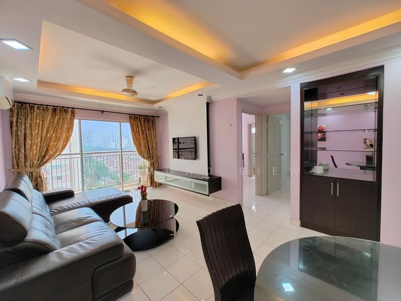 Servis Apartment untuk Disewa di Avelon Tower @ Plaza Medan Putra - Raymond Siew - Living Room - PropertyGuru.com.my