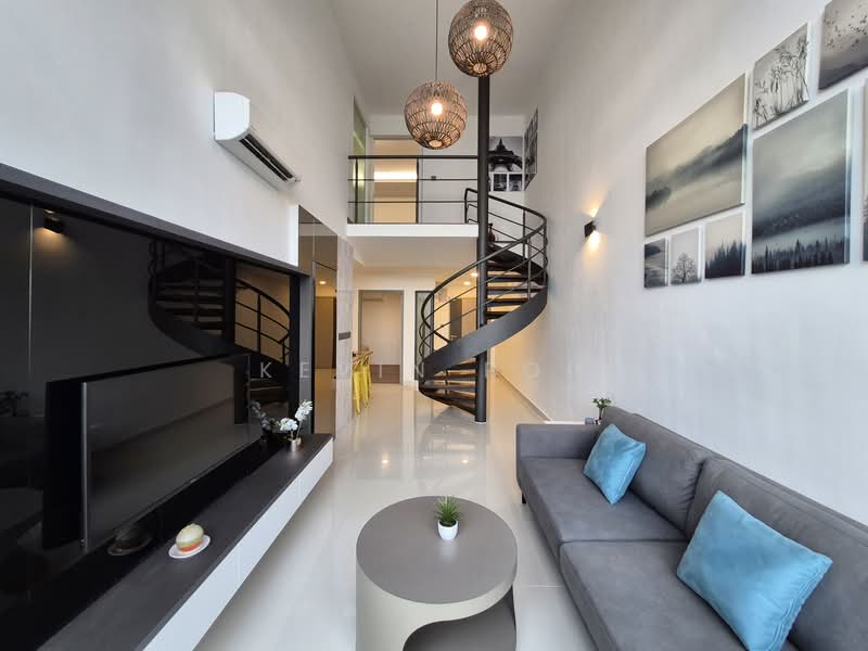 Servis Apartment untuk Dijual di Novo Ampang - Kevin Poh - Living Room - PropertyGuru.com.my