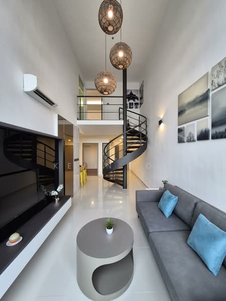 Servis Apartment untuk Dijual di Novo Ampang - Kevin Poh - Living Room - PropertyGuru.com.my