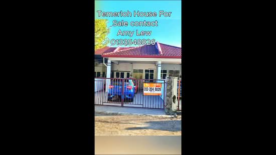 1-storey Terraced House for Sale in Temerloh (Pahang) - Amy Lew - PropertyGuru.com.my