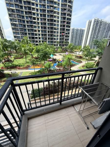 Service Residence for Rent at Country Garden Central Park - Eldwin Soh - Balcony - PropertyGuru.com.my