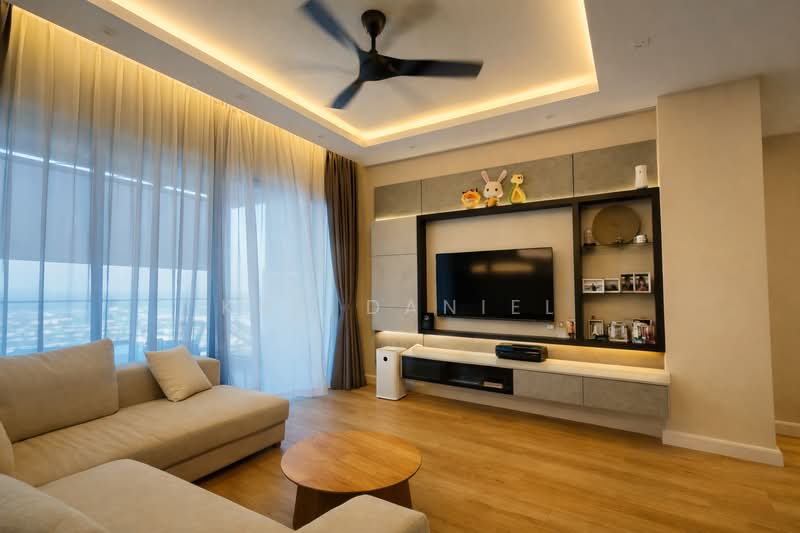 Service Residence for Rent at The Parque Residences - Kho Daniel - Living Room - PropertyGuru.com.my