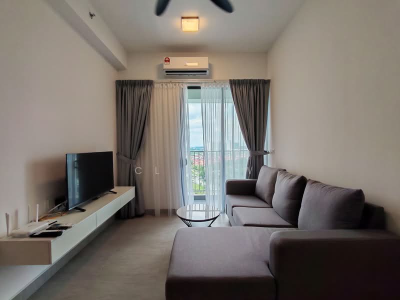 Servis Apartment untuk Dijual di SUNSURIA FORUM SERVICED APARTMENT - CL Chew - Living Room - PropertyGuru.com.my