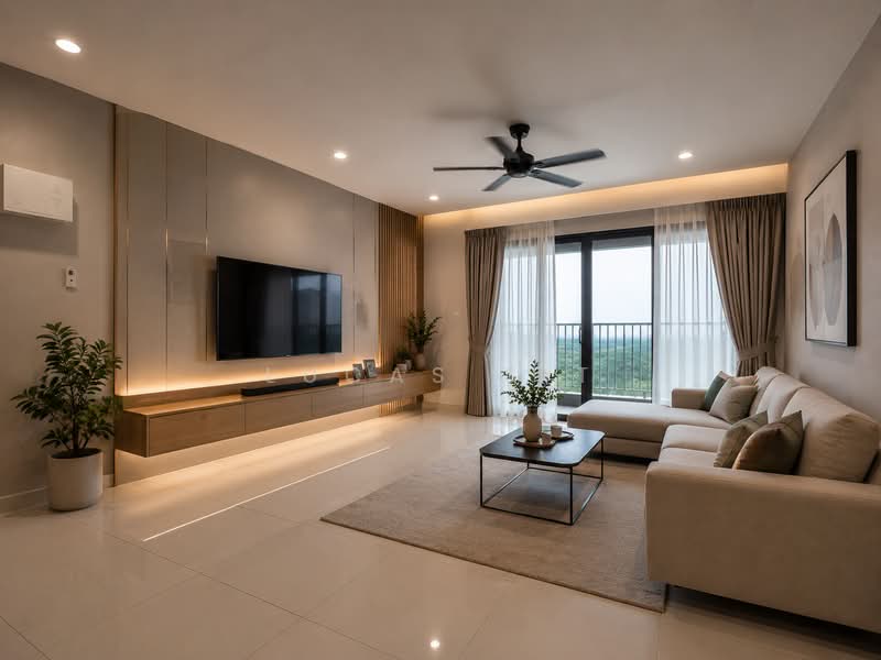 Condominium for Sale at The Reach @ Titiwangsa - Lucas Sit - Living Room - PropertyGuru.com.my