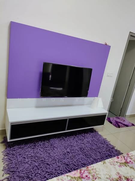 Kondominium untuk Disewa di The Wharf Residence - Ng Hon Keong - Living Room - PropertyGuru.com.my