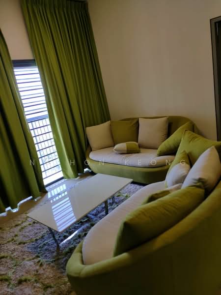 Kondominium untuk Disewa di The Wharf Residence - Ng Hon Keong - Living Room - PropertyGuru.com.my