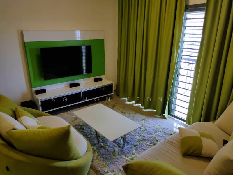 Kondominium untuk Disewa di The Wharf Residence - Ng Hon Keong - Living Room - PropertyGuru.com.my