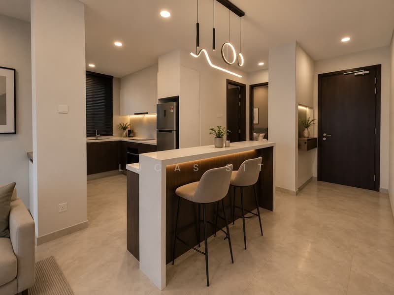 Service Residence for Sale at The Manor - Lucas Sit - Kitchen - PropertyGuru.com.my