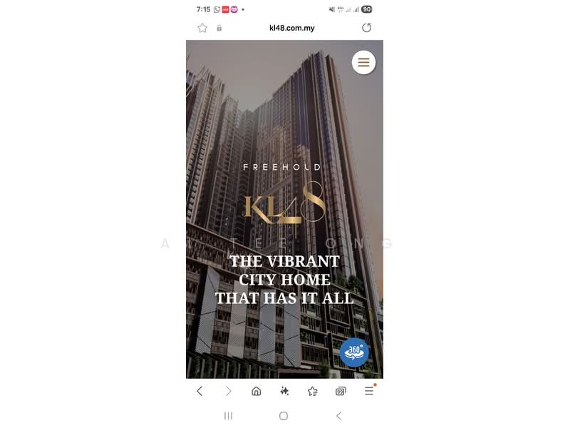 Kondominium untuk Dijual di KL48 - Ai Tee Ong - Exterior - PropertyGuru.com.my