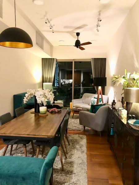 Service Residence for Sale at Stonor 3 - Rex Tan - Living Room - PropertyGuru.com.my