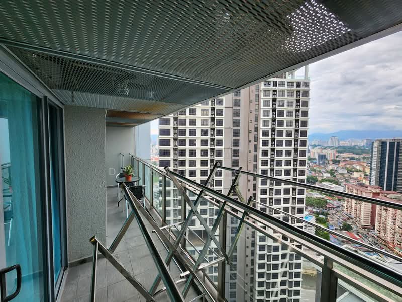 Servis Apartment untuk Disewa di Mercu Summer Suites - DARYL YONG - Balcony - PropertyGuru.com.my