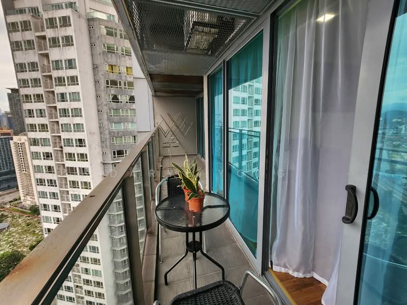 Servis Apartment untuk Disewa di Mercu Summer Suites - DARYL YONG - Balcony - PropertyGuru.com.my