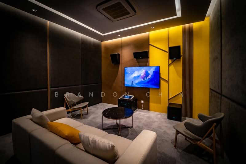 Service Residence for Rent at Sinaran - Brandon Chin - Living Room - PropertyGuru.com.my