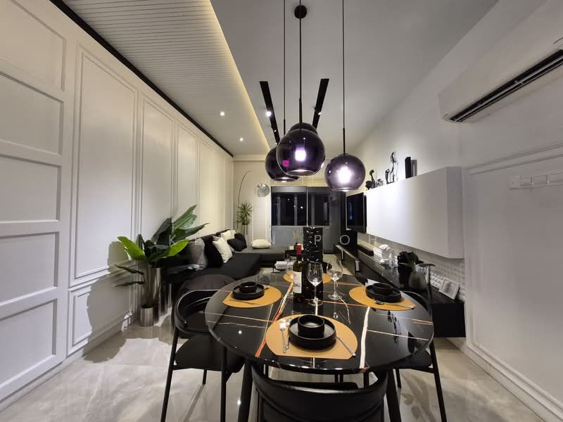 Service Residence for Sale at R Suites Chancery Residences - Kevin Poh - Living Room - PropertyGuru.com.my