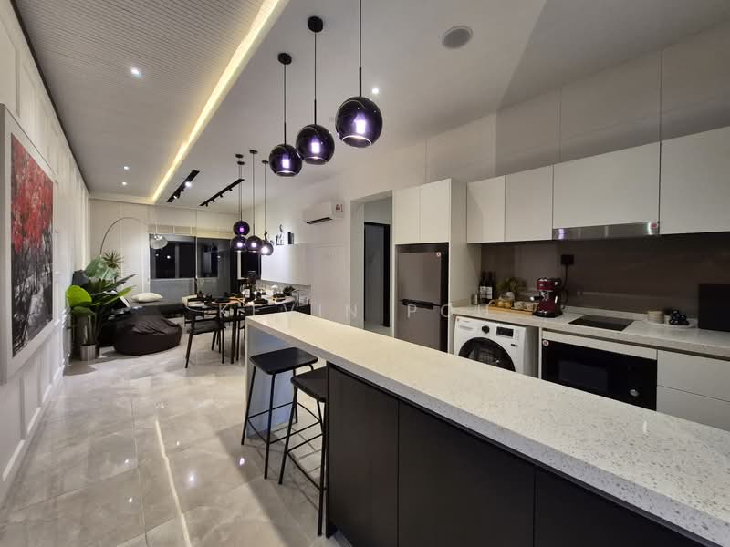 Service Residence for Sale at R Suites Chancery Residences - Kevin Poh - Kitchen - PropertyGuru.com.my