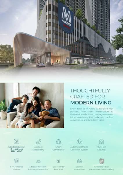 Service Residence for Sale at M Aurora - Ai Tee Ong - Exterior - PropertyGuru.com.my