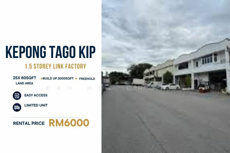 Kilang untuk Disewa di Bandar Sri Damansara (Selangor) - Kah Hee Chong - Exterior - PropertyGuru.com.my