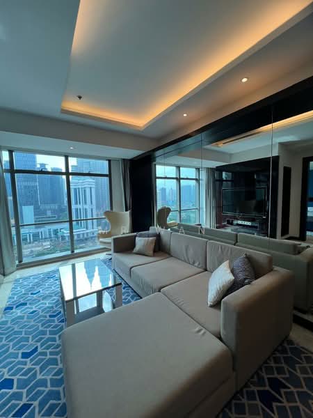 Service Residence for Sale at The Ritz-Carlton Residences - Mr Wan - Living Room - PropertyGuru.com.my