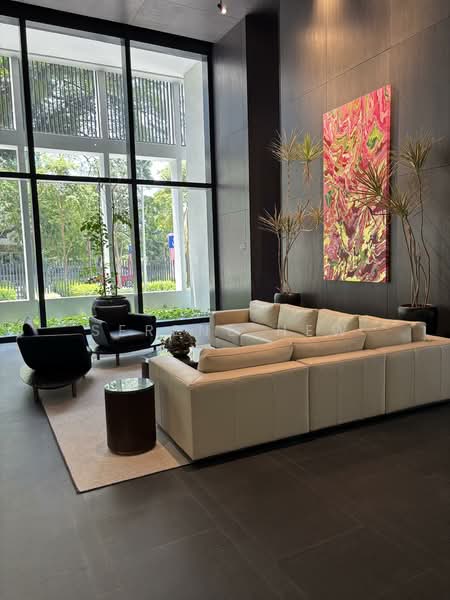 Service Residence for Sale at The Conlay - Serene Hew - Living Room - PropertyGuru.com.my