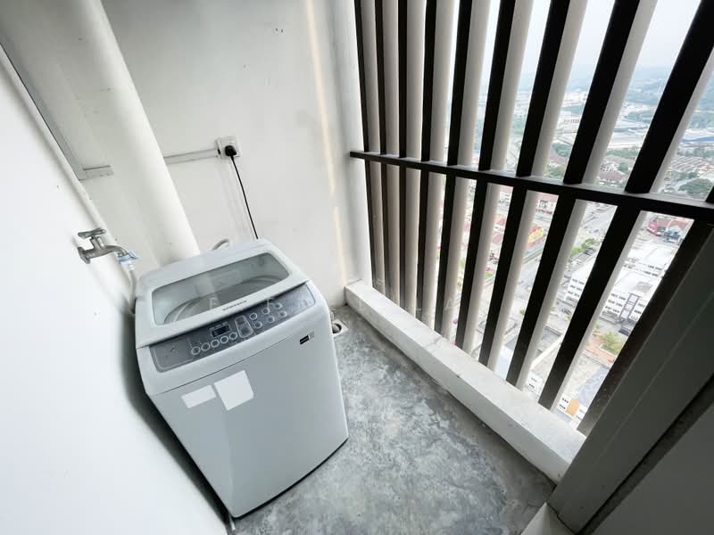 Service Residence for Rent at Evo Soho Suite - Eiffel Lai - Balcony - PropertyGuru.com.my