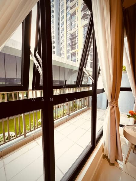 Service Residence for Sale at Le Pavillion - Wan Azima - Balcony - PropertyGuru.com.my