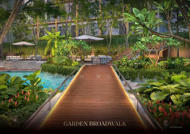 Servis Apartment untuk Dijual di Armani Hallson KLCC - Ivan Wong - Garden - PropertyGuru.com.my