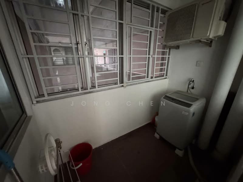 Service Residence for Sale at Larkin Heights - Jong Chen - Balcony - PropertyGuru.com.my