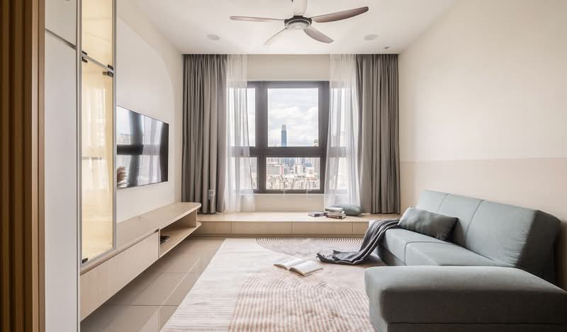 Kondominium untuk Dijual di Pinnacle Sri Petaling - PY Teo - Living Room - PropertyGuru.com.my