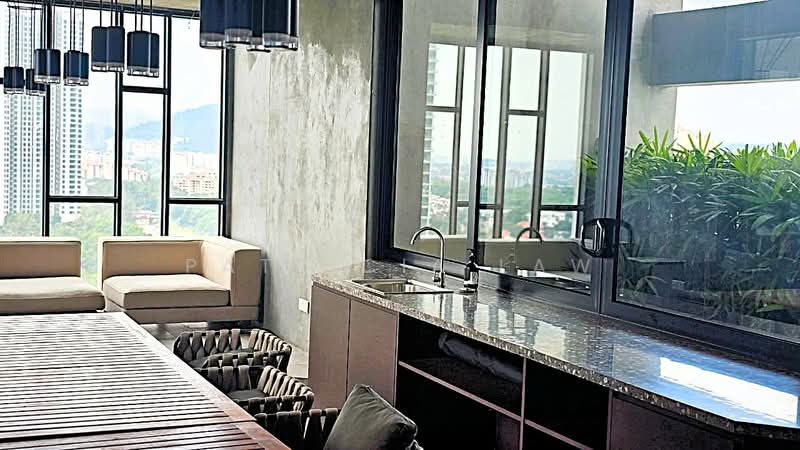 Service Residence for Sale at Lumi Tropicana - Patricia Law - Living Room - PropertyGuru.com.my
