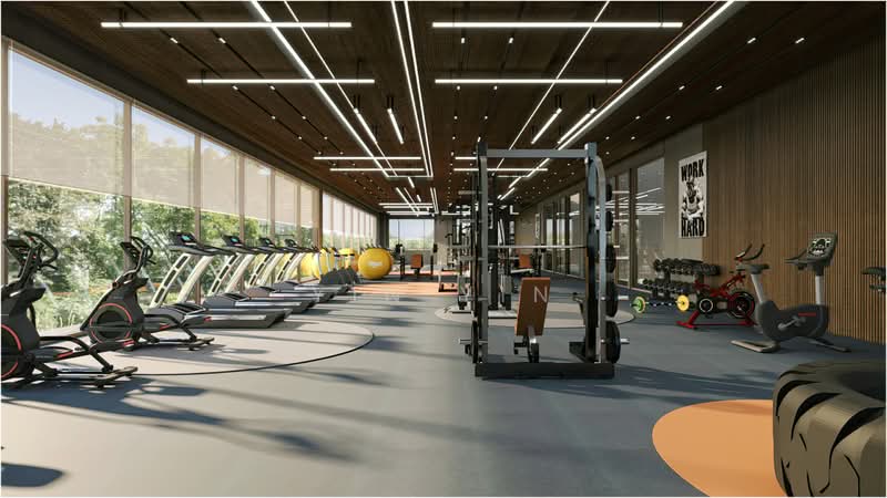 Servis Apartment untuk Dijual di Permas Heights - YIN YIN - Gym - PropertyGuru.com.my